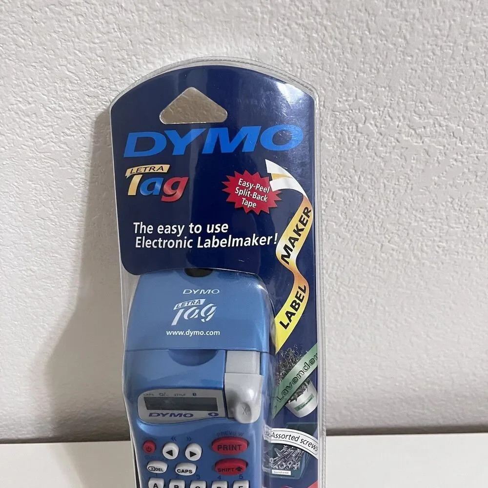 DYMO LetraTag Handheld Label Maker Portable Sealed NEW with Tape Included